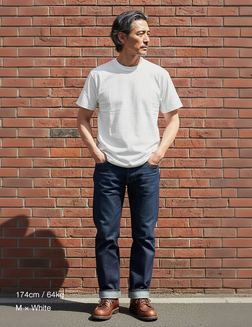 DUBBLE WORKS（ダブルワークス）FALLEN COTTON MID WEIGHT クルーネックT