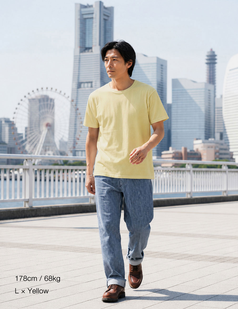 DUBBLE WORKS（ダブルワークス）FALLEN COTTON MID WEIGHT クルーネックT