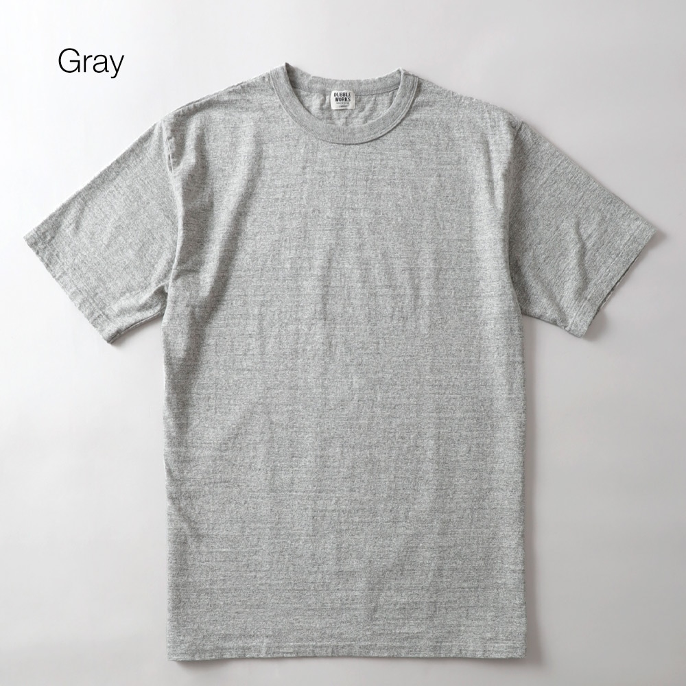 DUBBLE WORKS（ダブルワークス）FALLEN COTTON MID WEIGHT クルーネックT