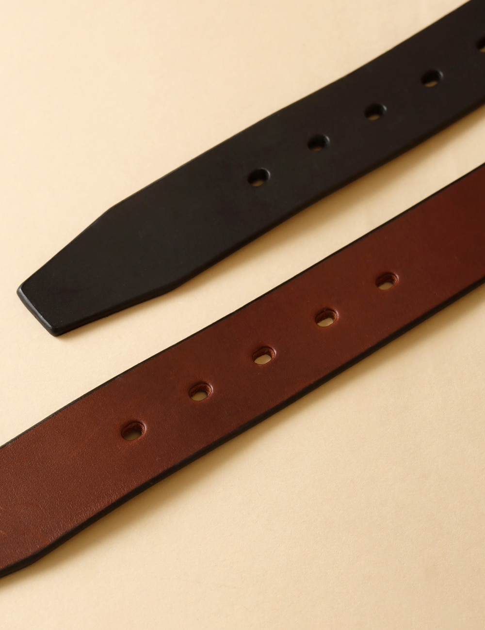 横濱デニム｜Bends Leather Belt “WIDE“