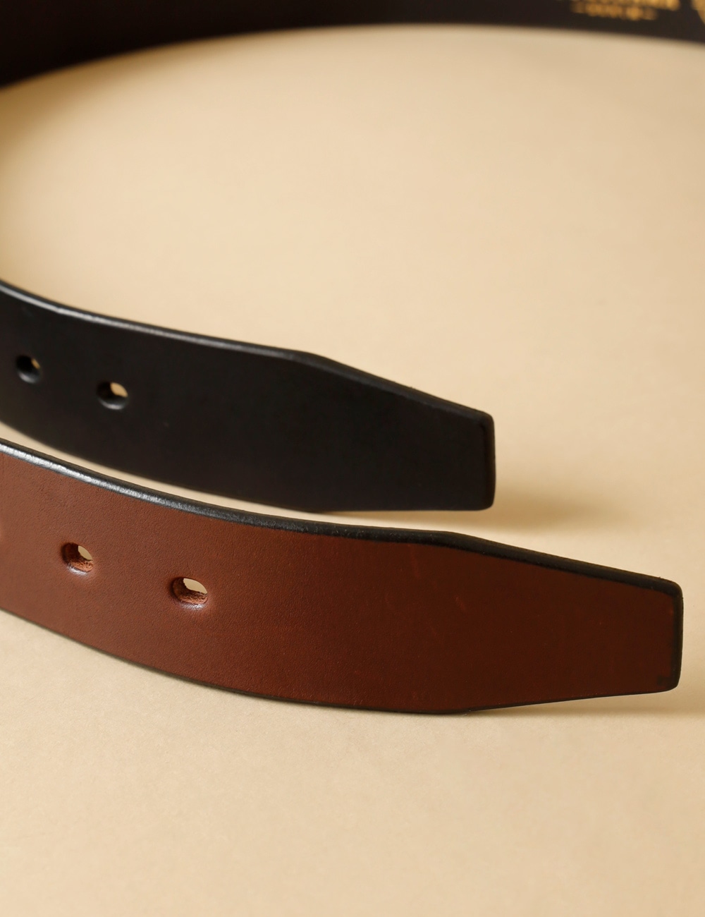 横濱デニム｜Bends Leather Belt “WIDE“