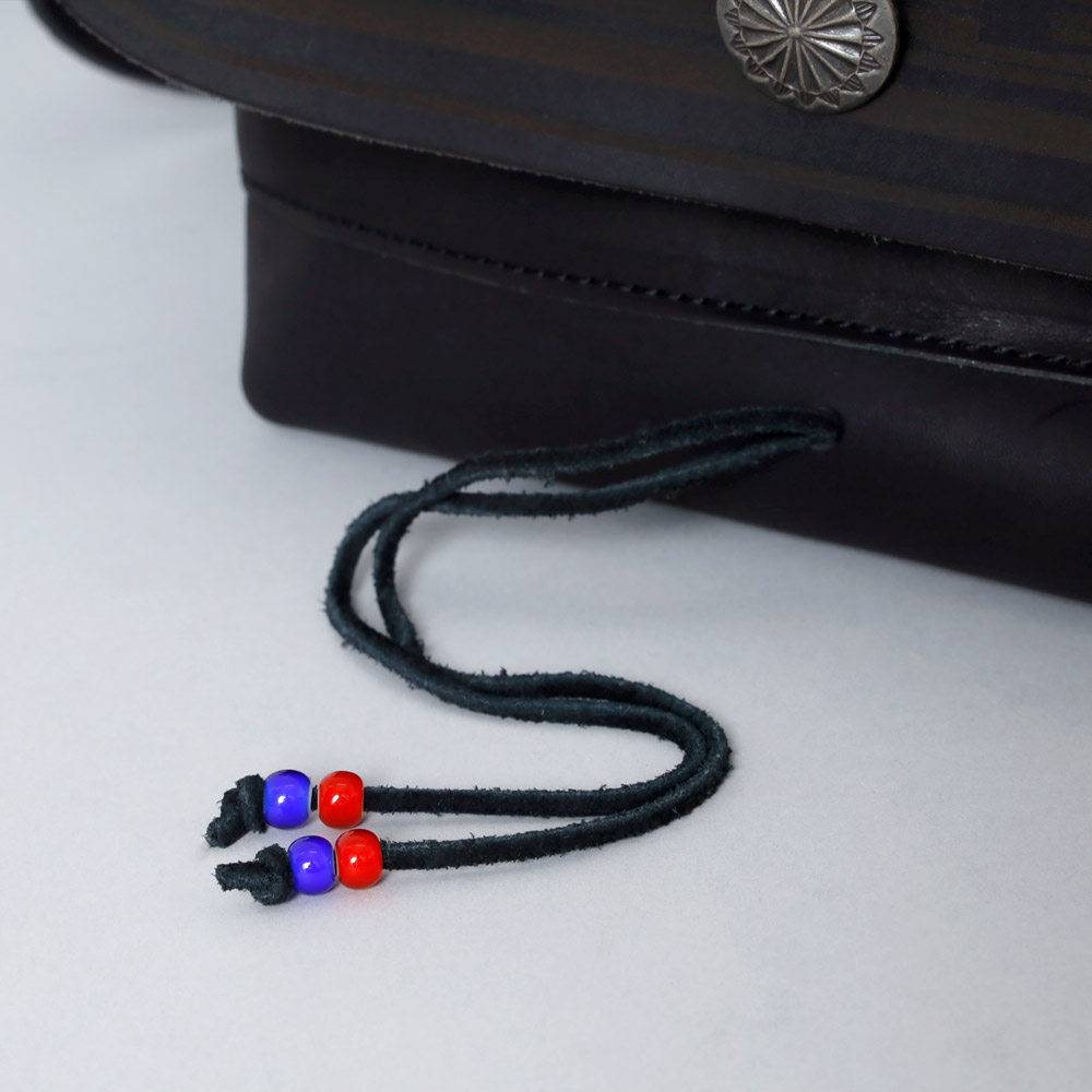 【BLUE PORT】Genuine Leather Shoulder Bag 本ヌメ革ショルダーバッグ