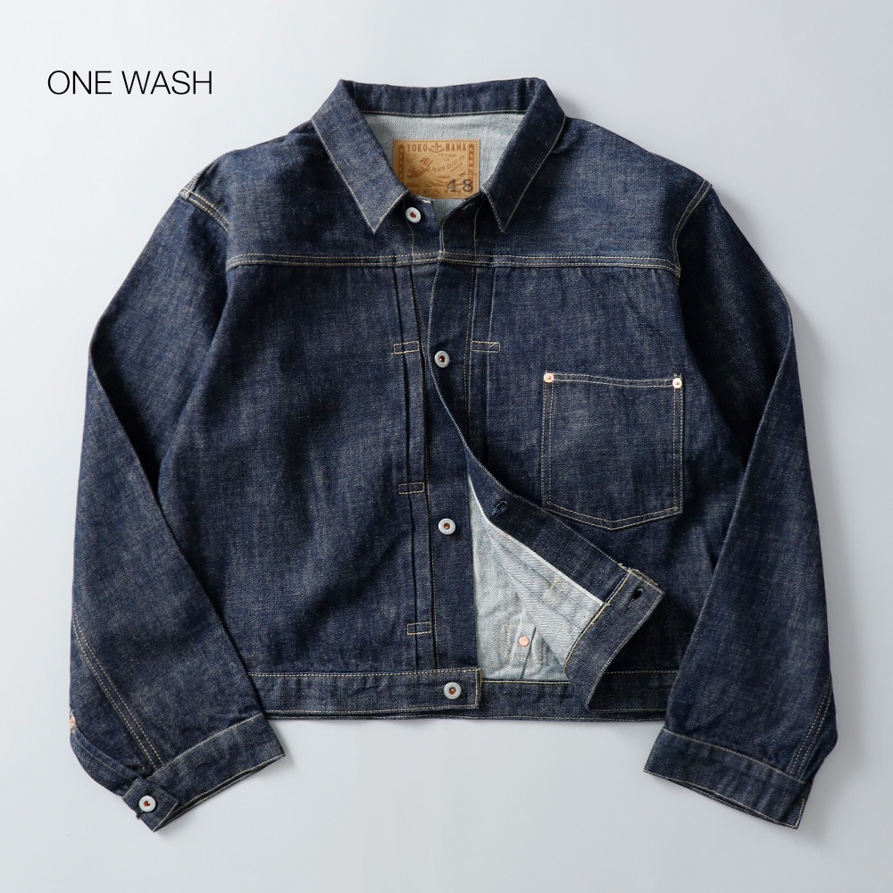 HEATHオリジナル 横濱デニムジャケット　Mサイズ 横濱デニム】DENIM JACKET デニムジャケット｜アメカジ