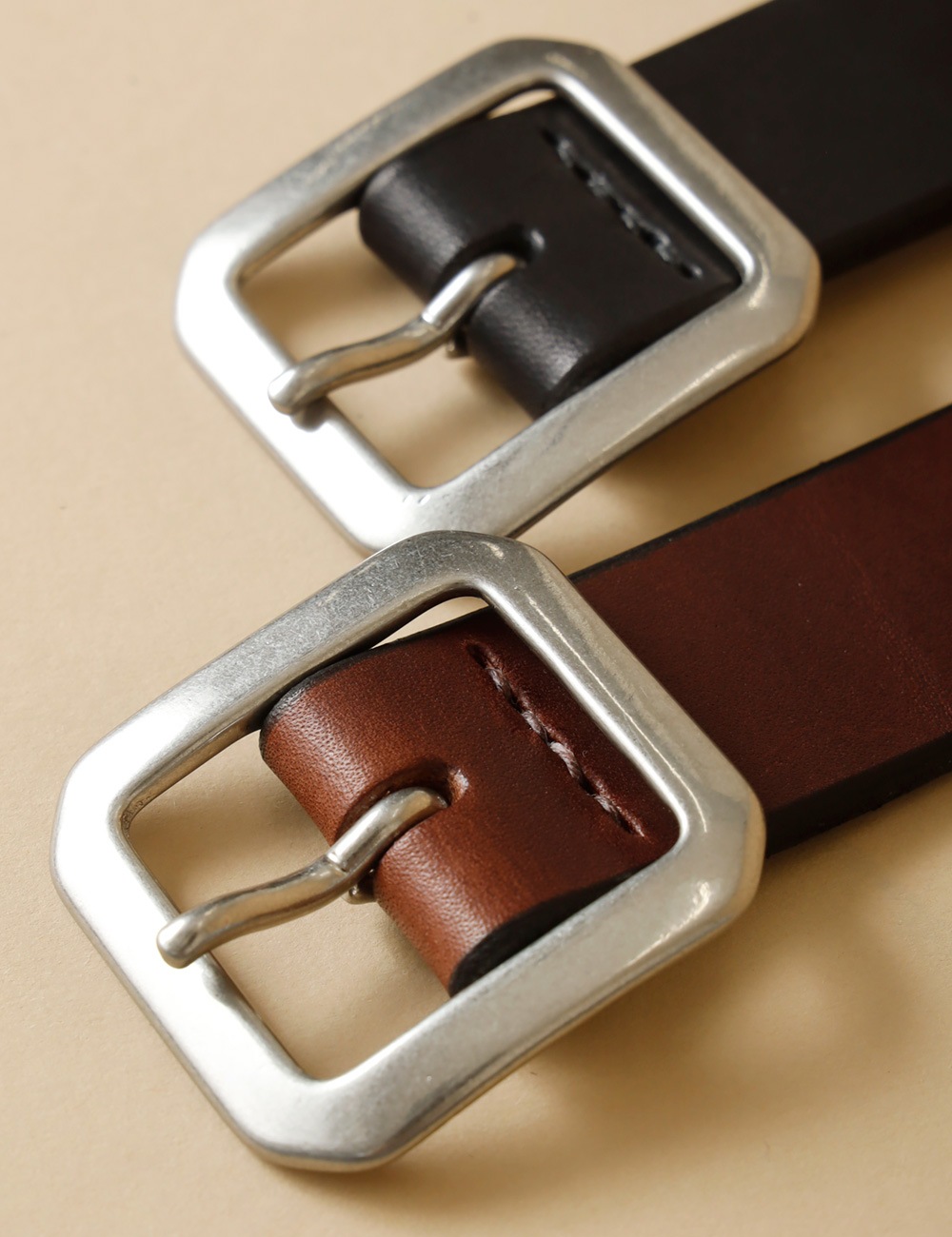 横濱デニム｜Bends Leather Belt 