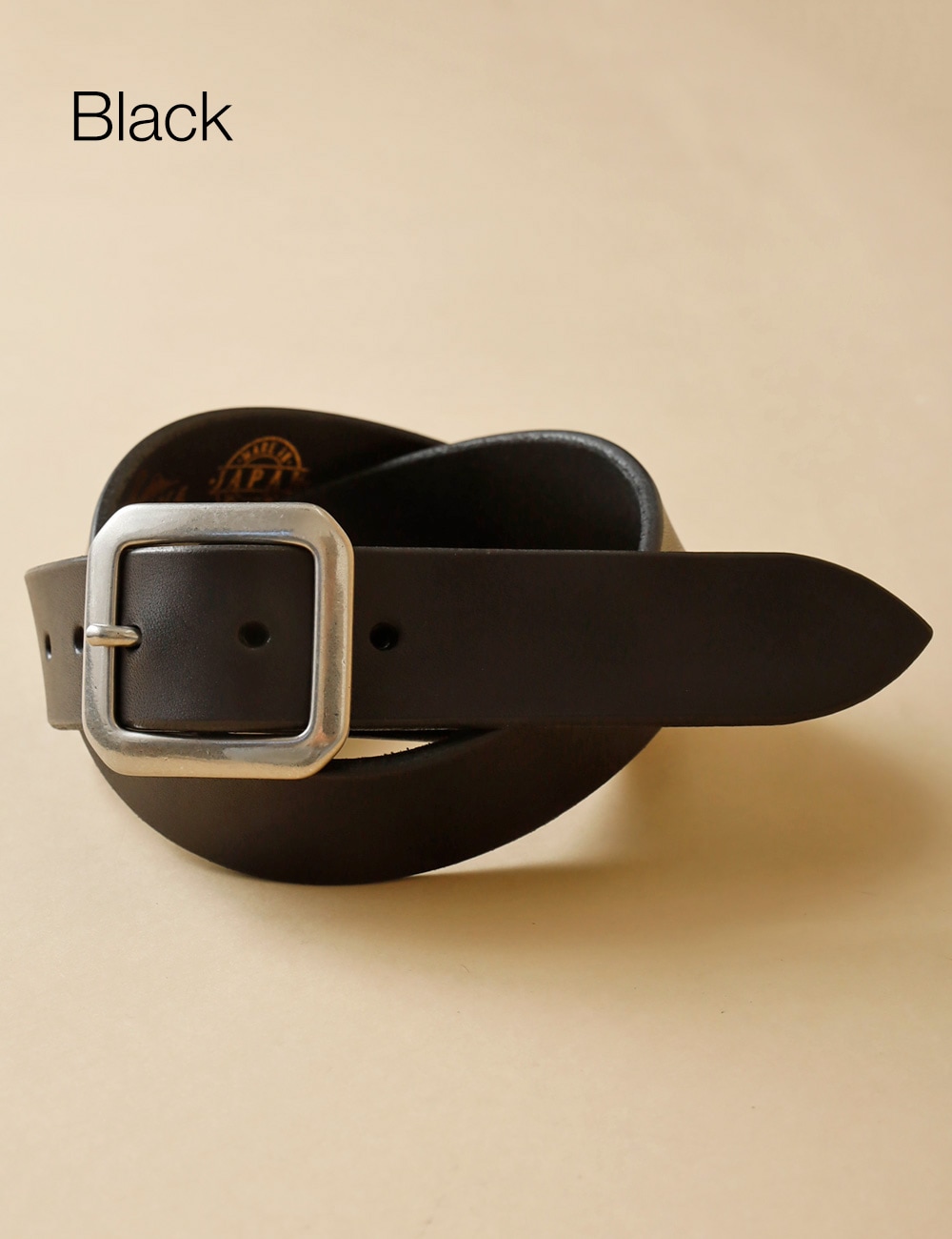 横濱デニム｜Bends Leather Belt 