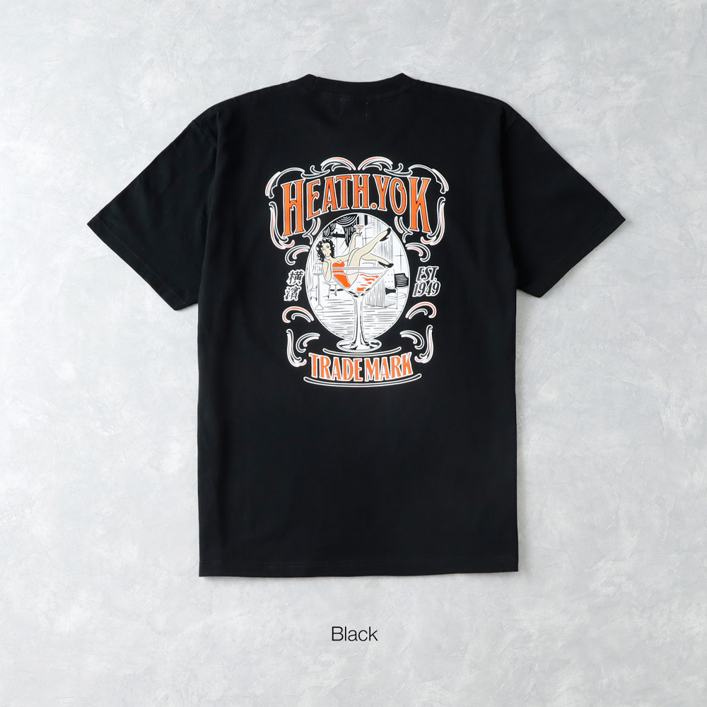 【HEATH】COCKTAIL HEAVY WEIGHT T-SHIRT