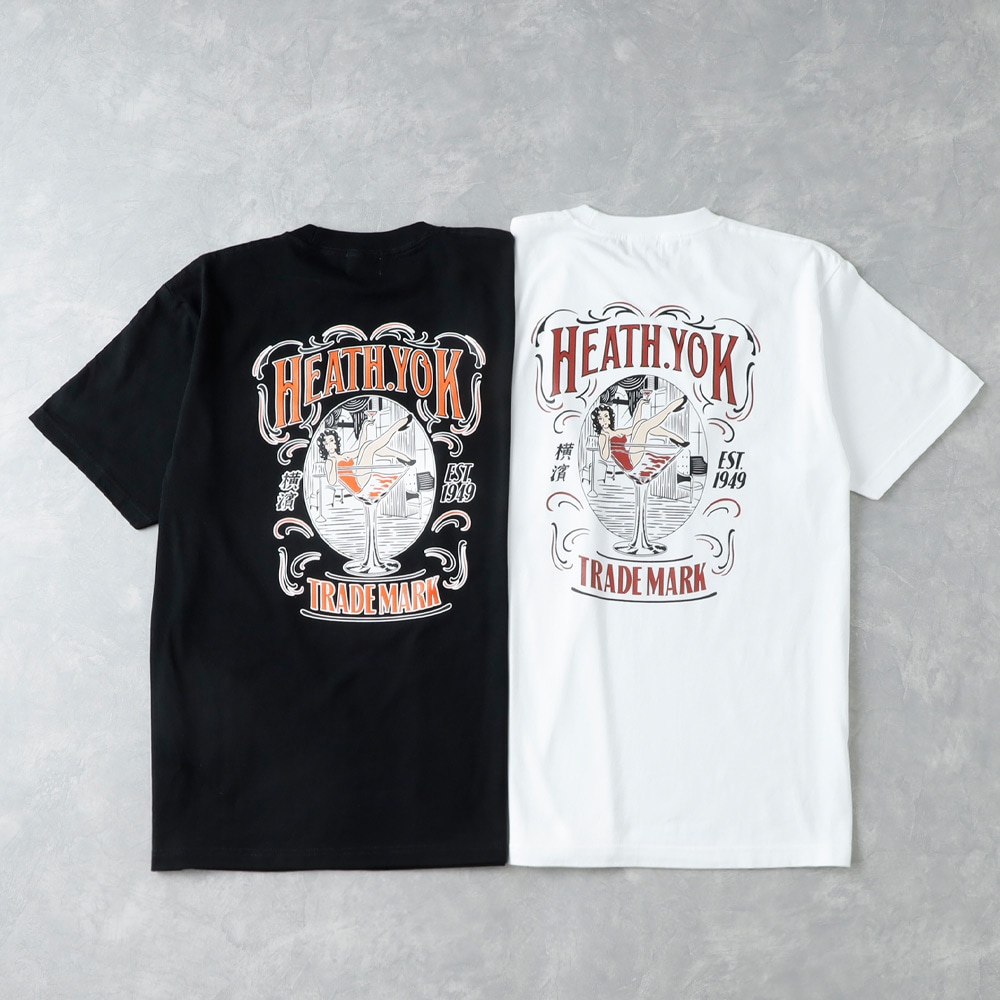 【HEATH】COCKTAIL HEAVY WEIGHT T-SHIRT