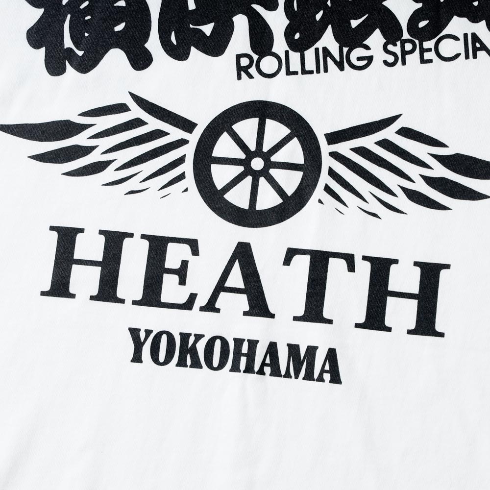 【HEATH】HEATH × 横浜銀蝿 ヘビーウエイトコラボTシャツ