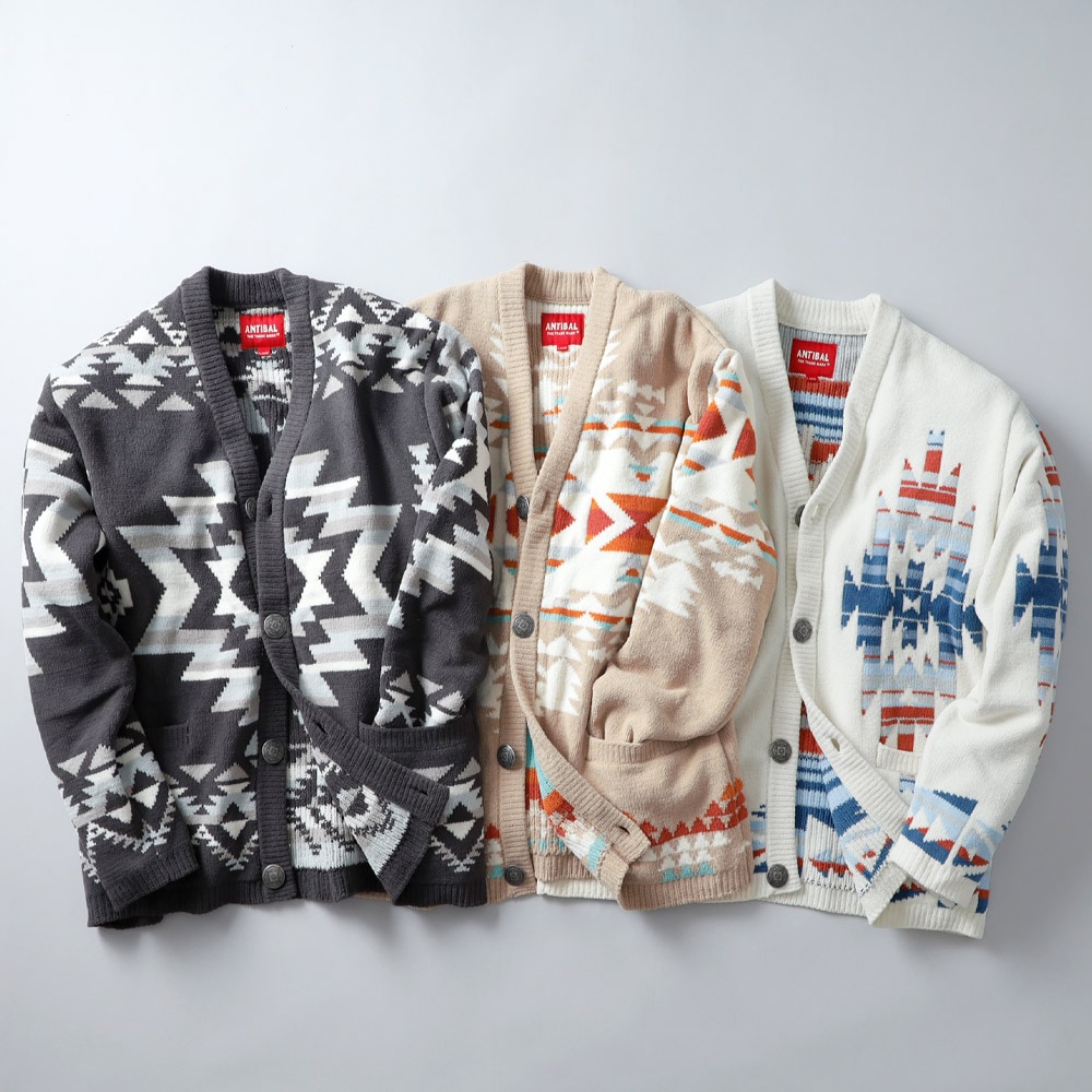 <10%OFF！ファミリーSALE！>◆ANTIBAL（アンティバル）モールニットカーディガン