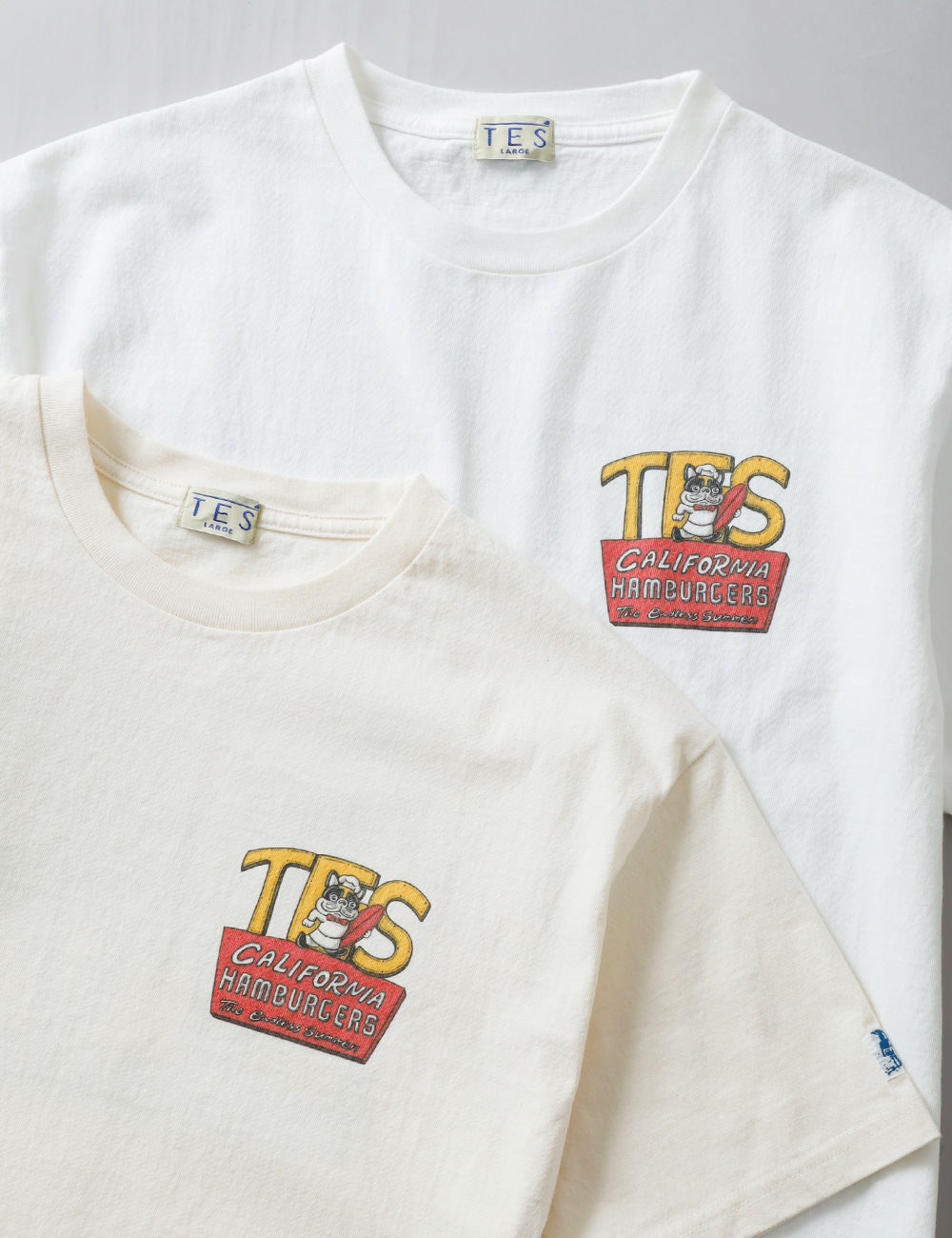 TES（テス）4BUHI BURGER-TEE Tシャツ