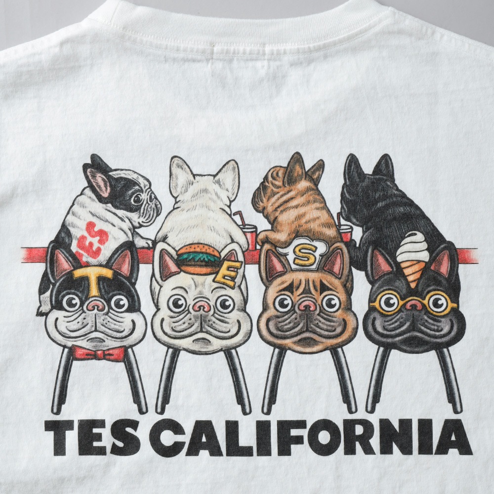 TES（テス）4BUHI BURGER-TEE Tシャツ