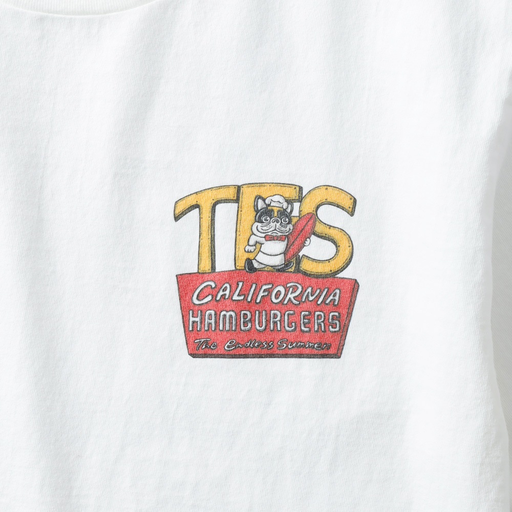 TES（テス）4BUHI BURGER-TEE Tシャツ
