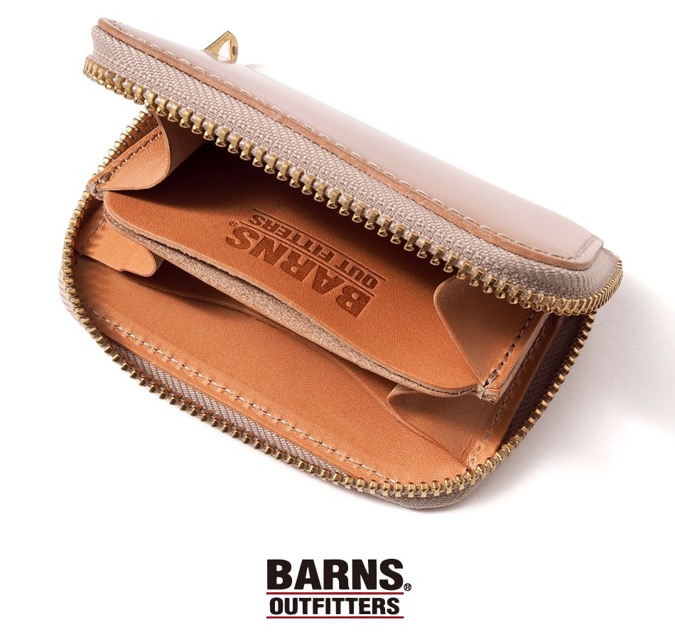 【BARNS】CORDOVAN COIN CASE