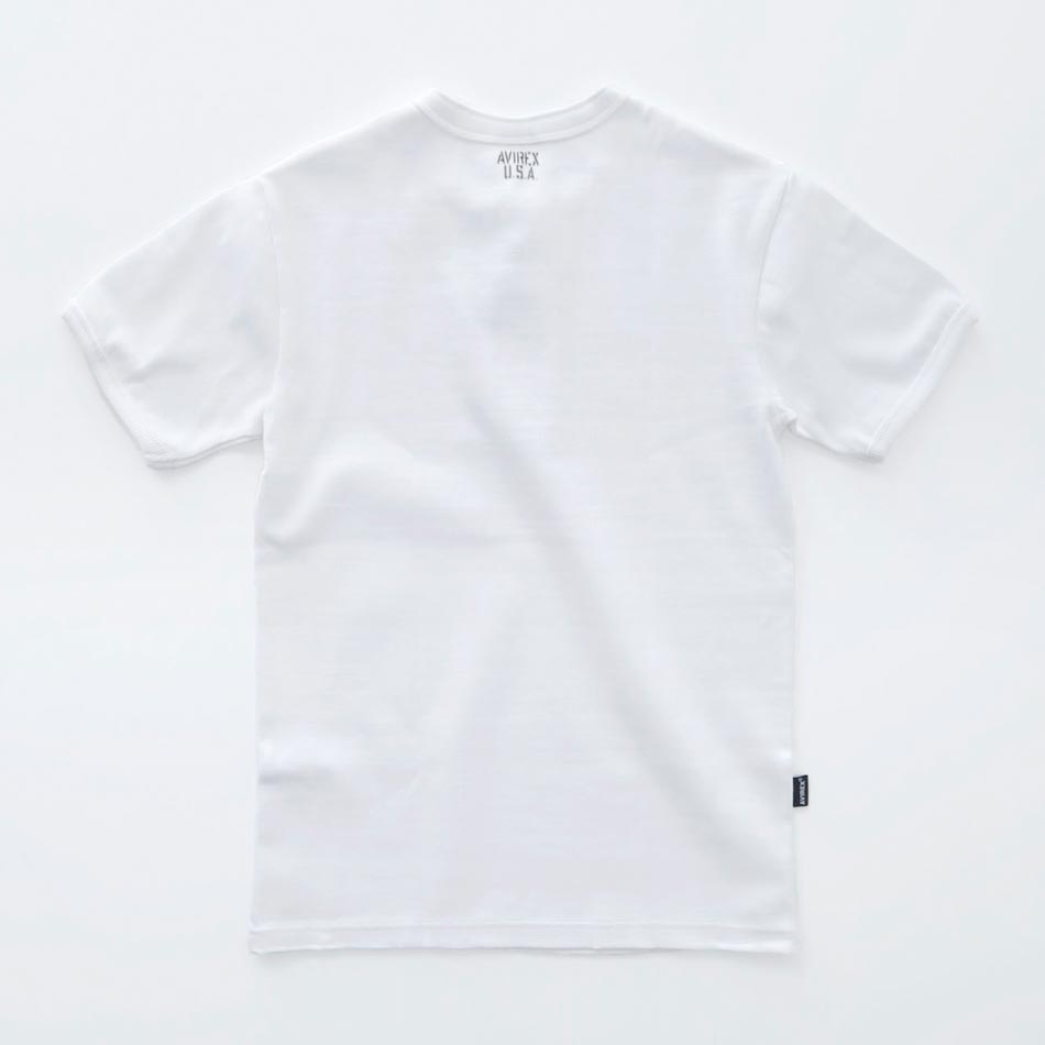 <10%OFF！ファミリーSALE！>◆【AVIREX】HENRY NECK T-SHIRT