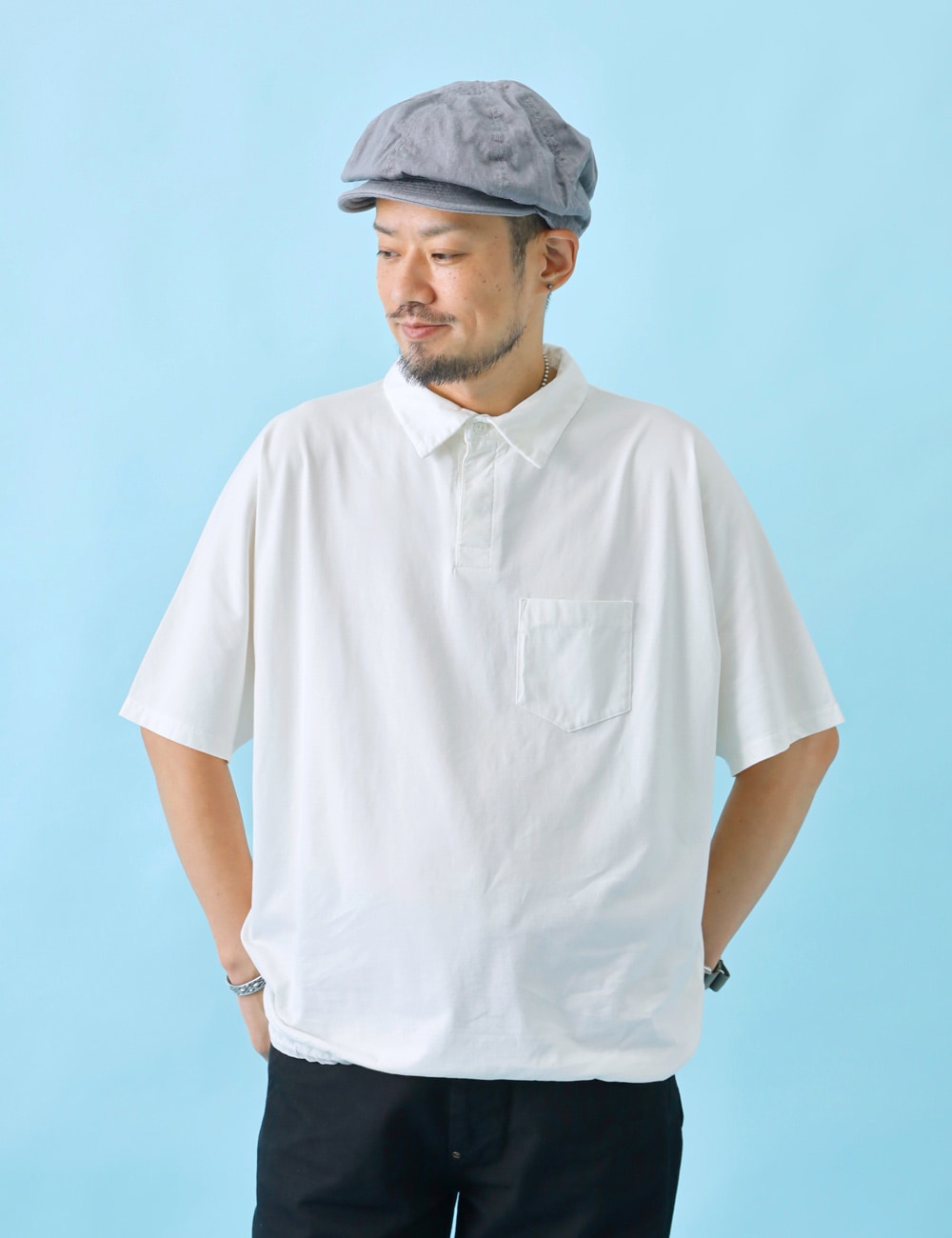 対象アイテム2点お買い上げで10%・3点お買い上げで20%OFF! REMI RELIEF|SP加工ノンストレス天竺シャツ