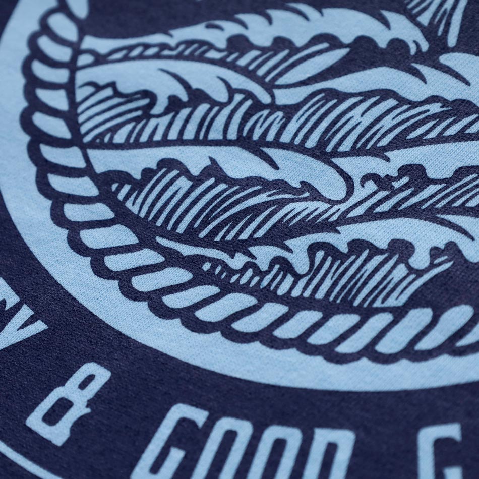 【BLUE PORT】BIG TAIL HEAVY WEIGHT T-SHIRT