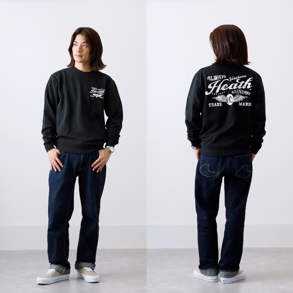 【HEATH】LOGO SWAET <br> オリジナル スウェット
