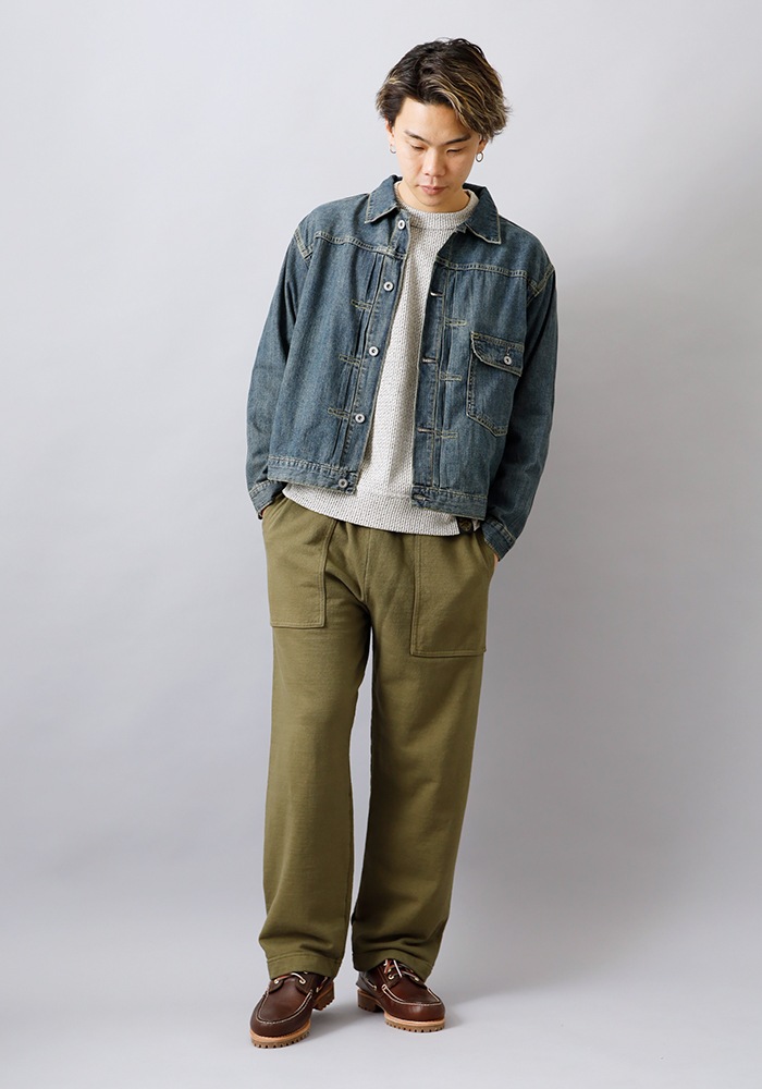 HOUSTON（ヒューストン）ライトデニム シャツジャケット