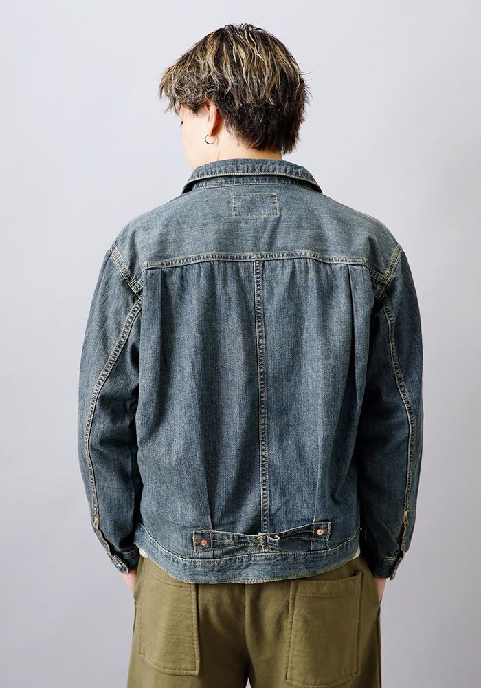 HOUSTON（ヒューストン）ライトデニム シャツジャケット