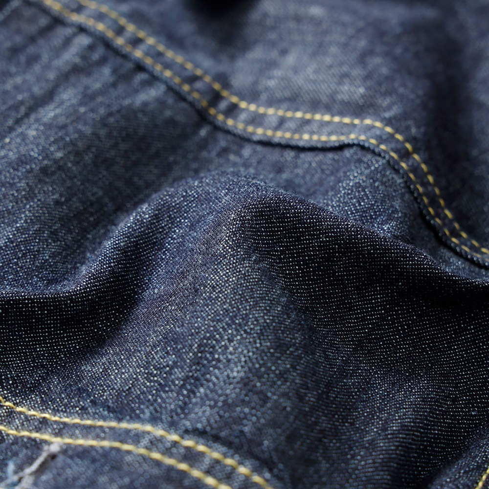 HOUSTON（ヒューストン）ライトデニム シャツジャケット