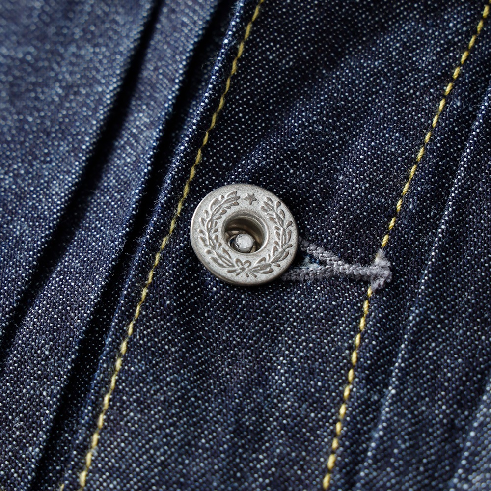 HOUSTON（ヒューストン）ライトデニム シャツジャケット