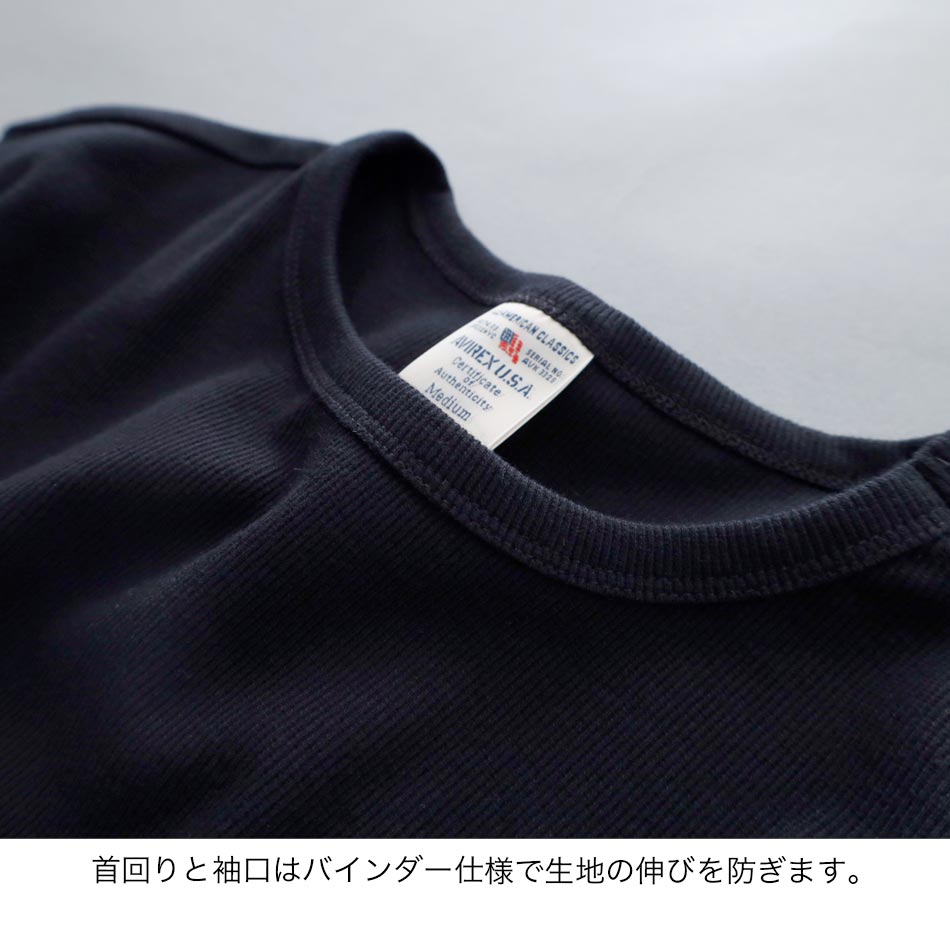 【10%OFF！ファミリーセール！】【AVIREX】CREW NECK T-SHIRT