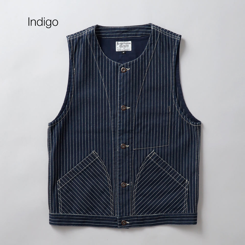 Schott （ショット）オールドヒッコリーデニムベスト
