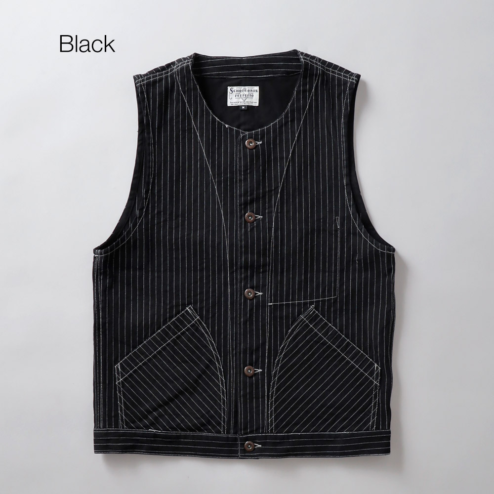 Schott （ショット）オールドヒッコリーデニムベスト