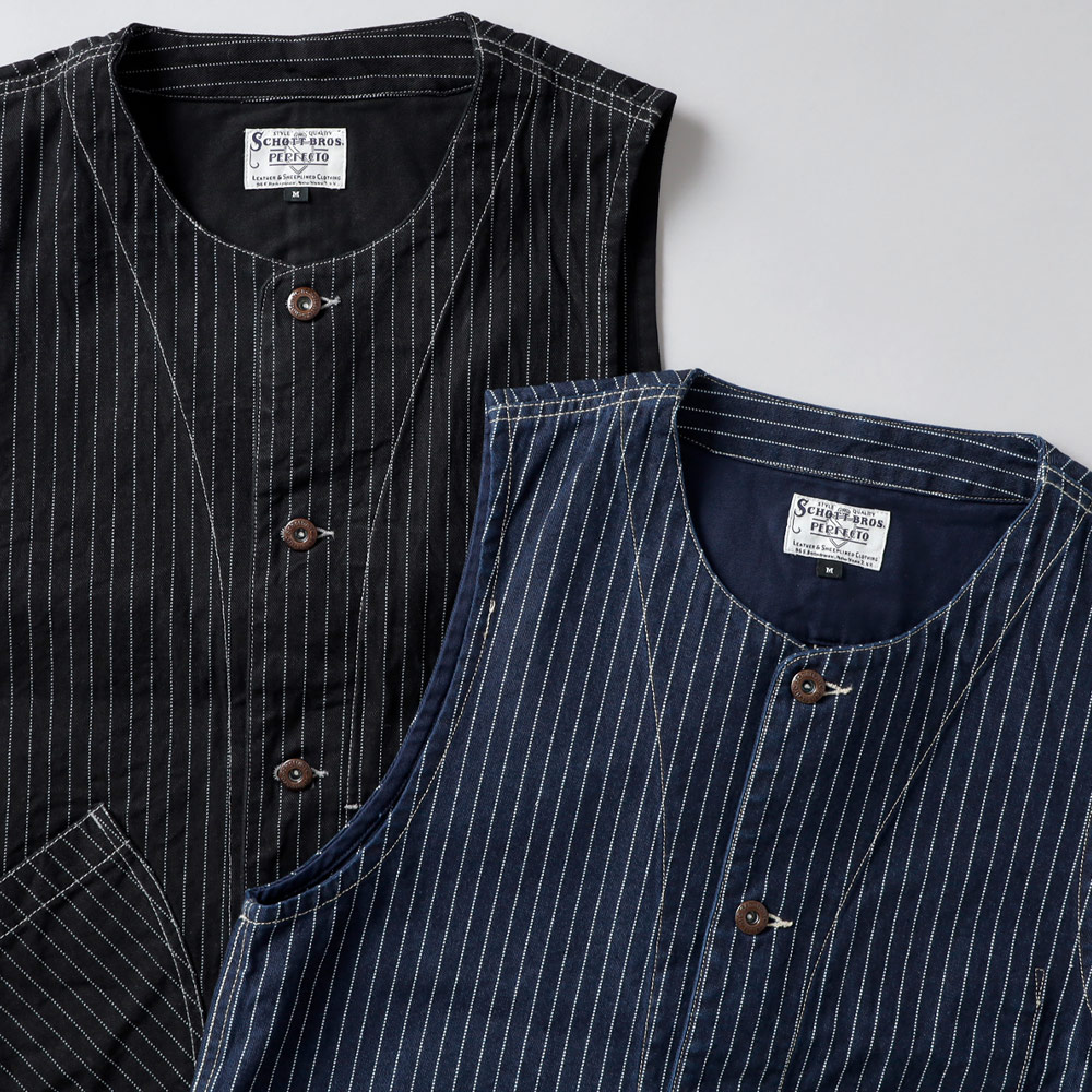 Schott （ショット）オールドヒッコリーデニムベスト