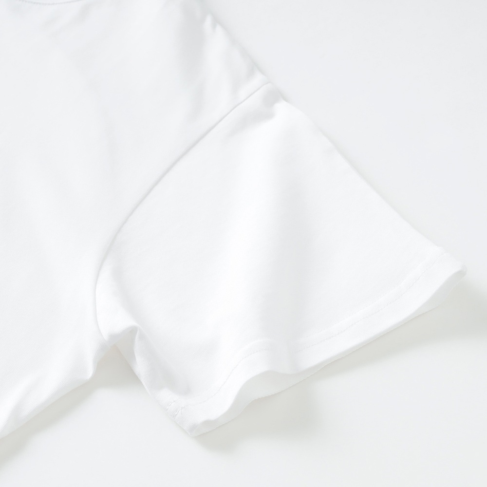 【1PIU1UGUALE3 RELAX】HEM LOGO T-SHIRTヘムロゴTシャツ