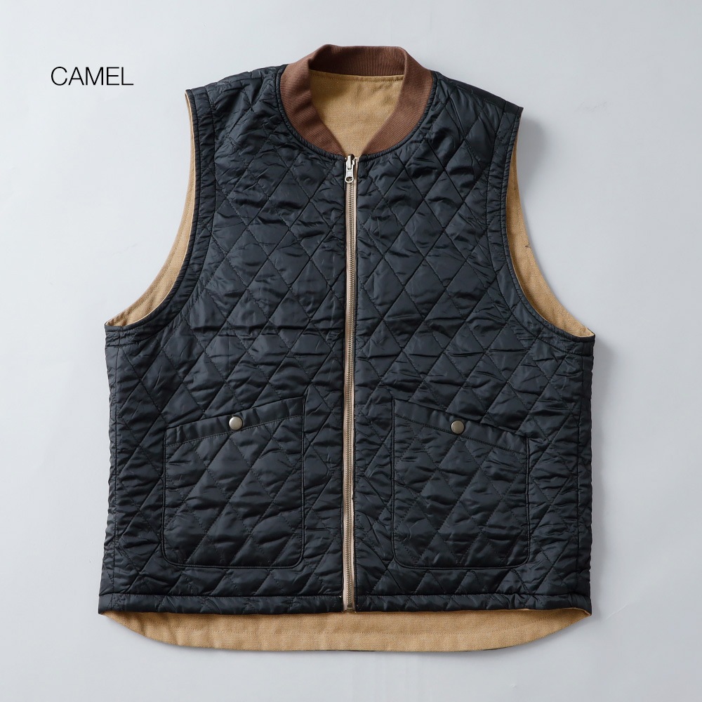 BARNS OUTFITTERS(バーンズアウトフィッターズ)リバーシブル ライトダックベスト