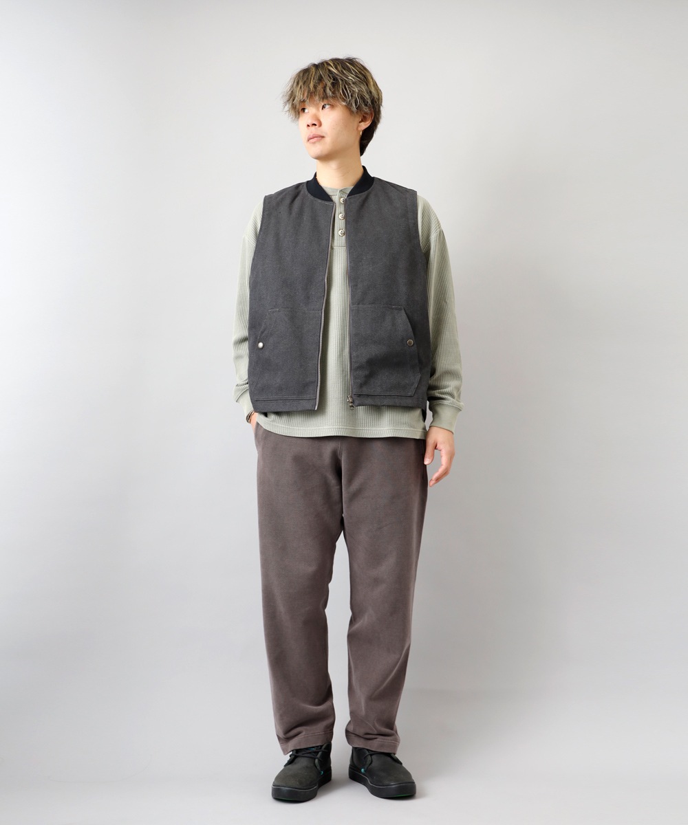 BARNS OUTFITTERS(バーンズアウトフィッターズ)リバーシブル ライトダックベスト