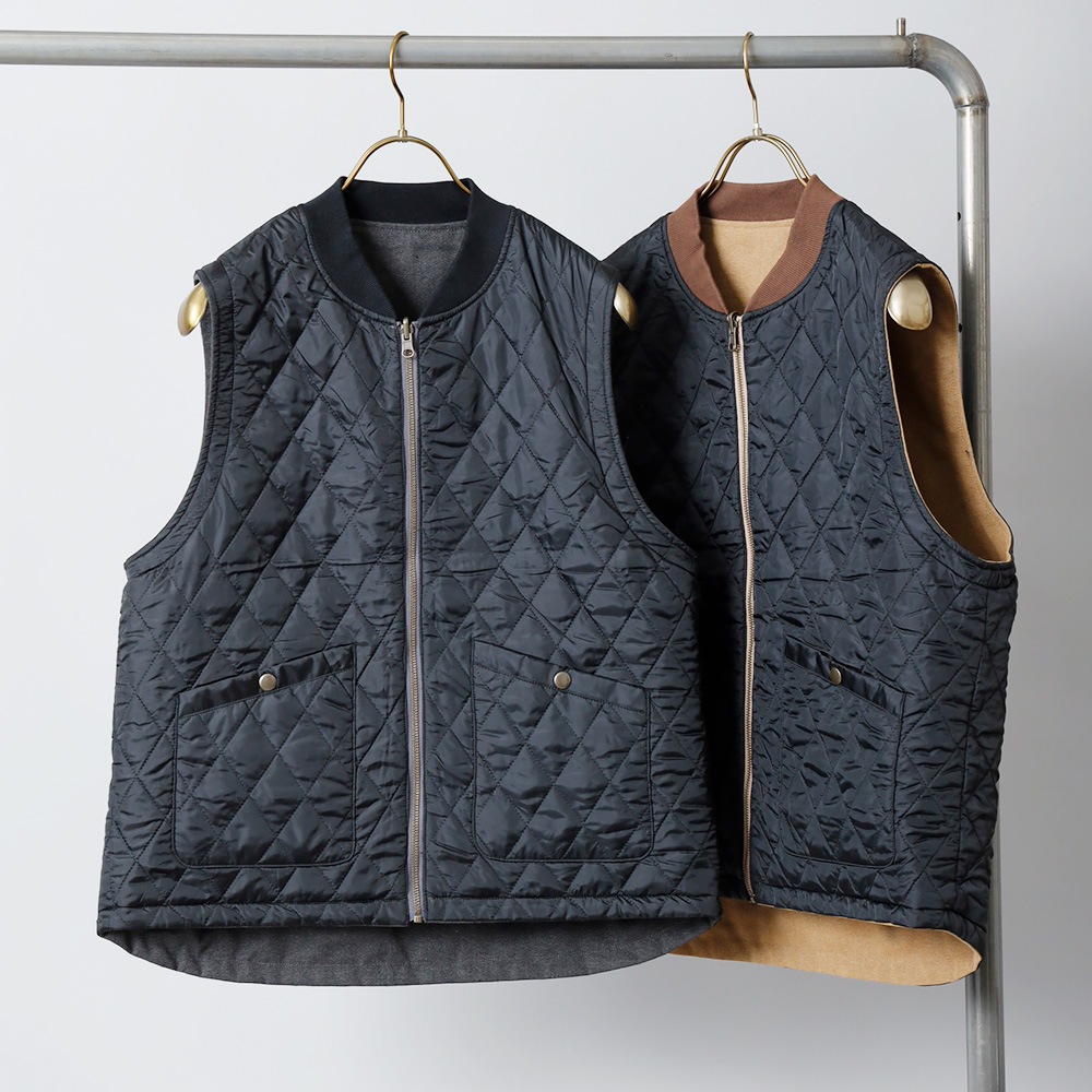 BARNS OUTFITTERS(バーンズアウトフィッターズ)リバーシブル ライトダックベスト