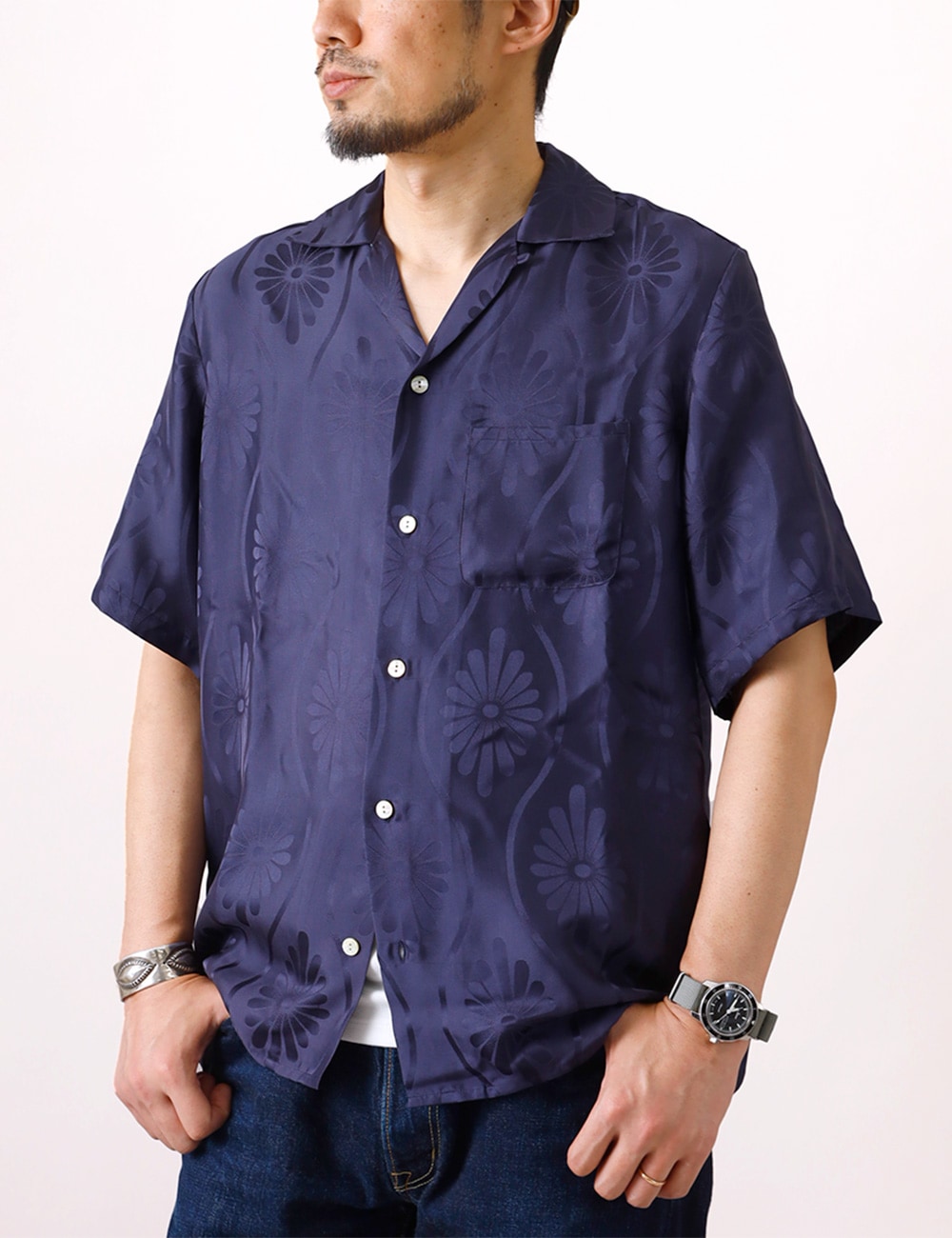 NIPOALOHA シルクシャツ 1サイズ NIPOALOHA｜SILK ALOHA 