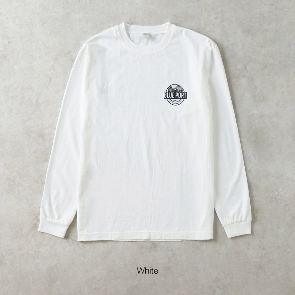 【BARNS OUTFITTERS × BLUEPORT】COLLABO L/S別注ロングスリーブ