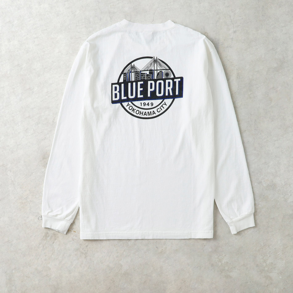 【BARNS OUTFITTERS × BLUEPORT】COLLABO L/S別注ロングスリーブ