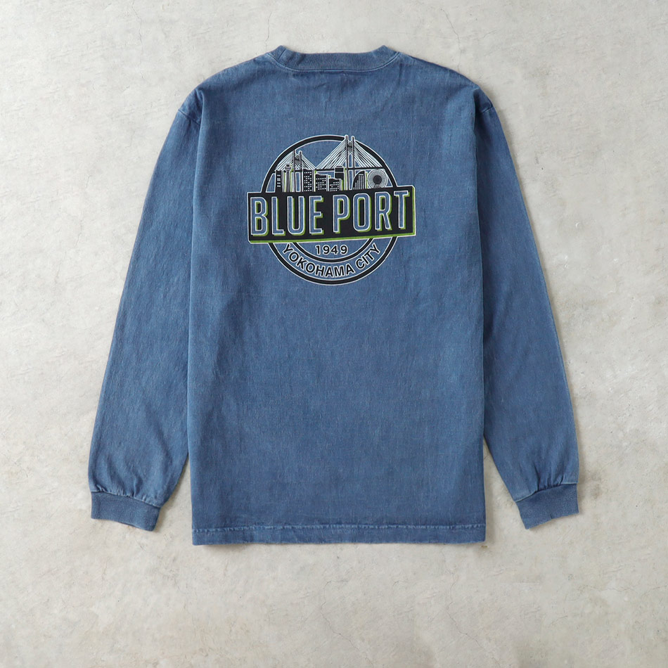 【BARNS OUTFITTERS × BLUEPORT】COLLABO L/S別注ロングスリーブ