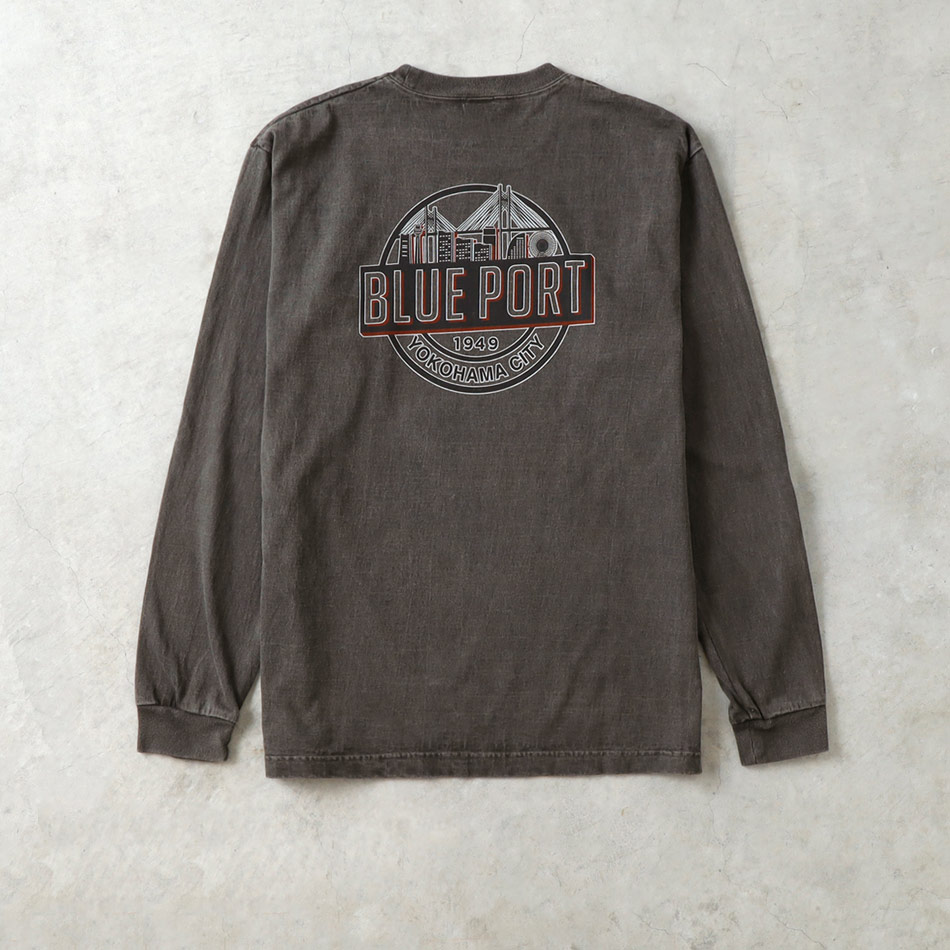 【BARNS OUTFITTERS × BLUEPORT】COLLABO L/S別注ロングスリーブ