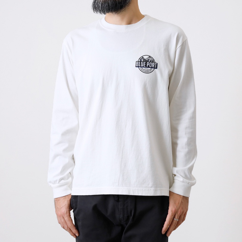【BARNS OUTFITTERS × BLUEPORT】COLLABO L/S別注ロングスリーブ