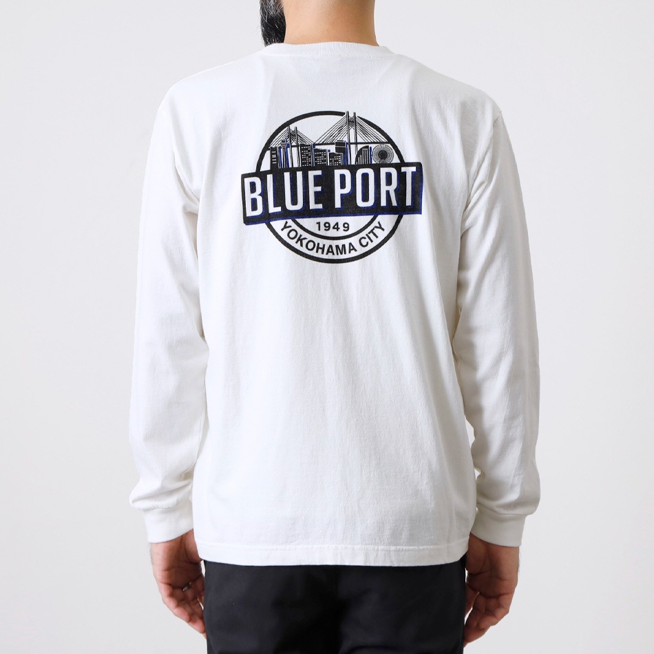 【BARNS OUTFITTERS × BLUEPORT】COLLABO L/S別注ロングスリーブ