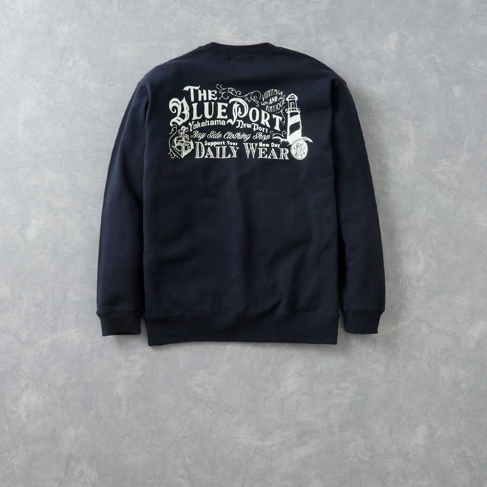 【BLUE PORT】LIGHTHOUSE SWAET オリジナル スウェット