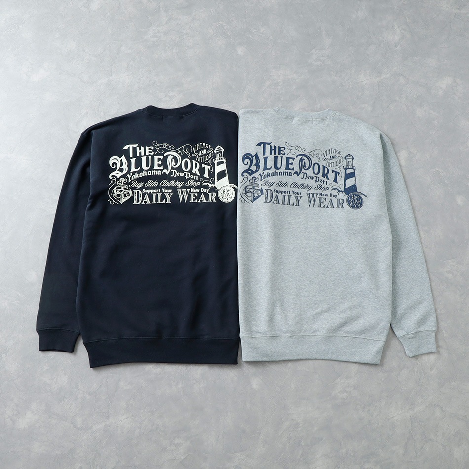 【BLUE PORT】LIGHTHOUSE SWAET オリジナル スウェット