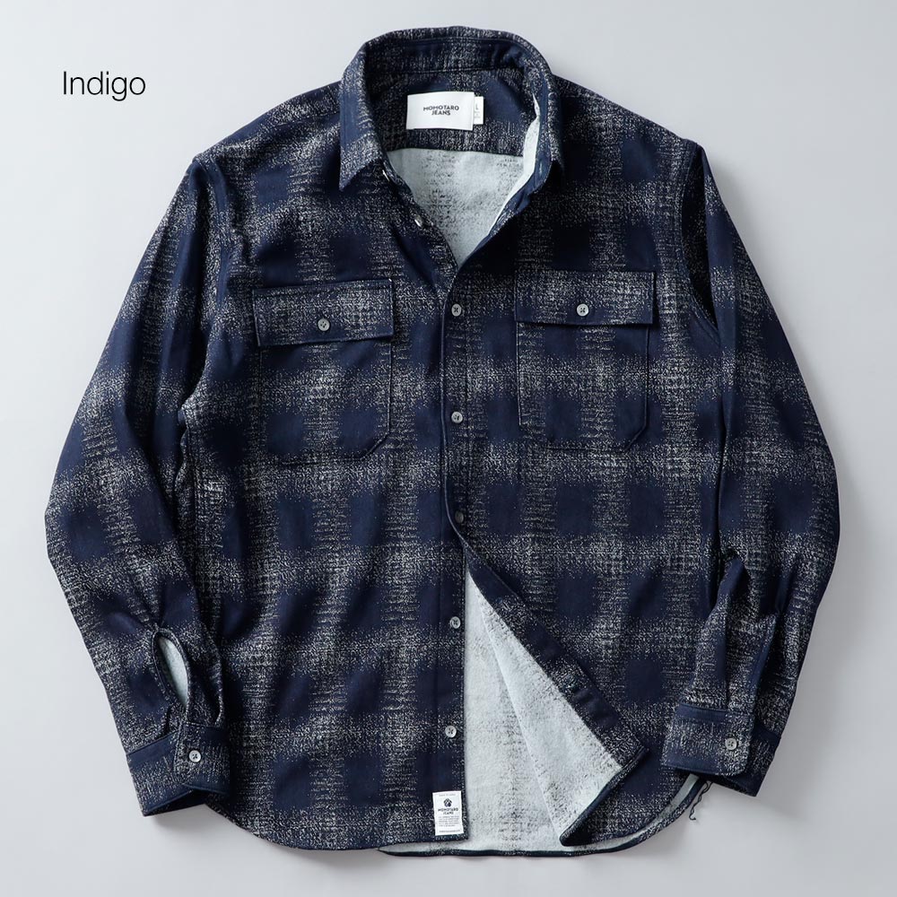 MOMOTARO JEANS(モモタロウ ジーンズ)オリジナルチェックジャガードシャツ