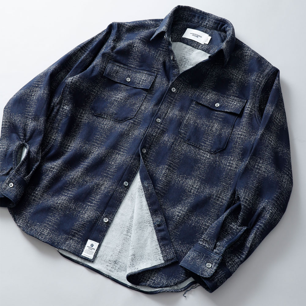 MOMOTARO JEANS(モモタロウ ジーンズ)オリジナルチェックジャガードシャツ
