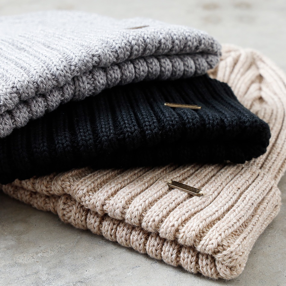 <10%OFF！ファミリーSALE！>◆【BLUE PORT】ACRYL COTTON WATCH CAP