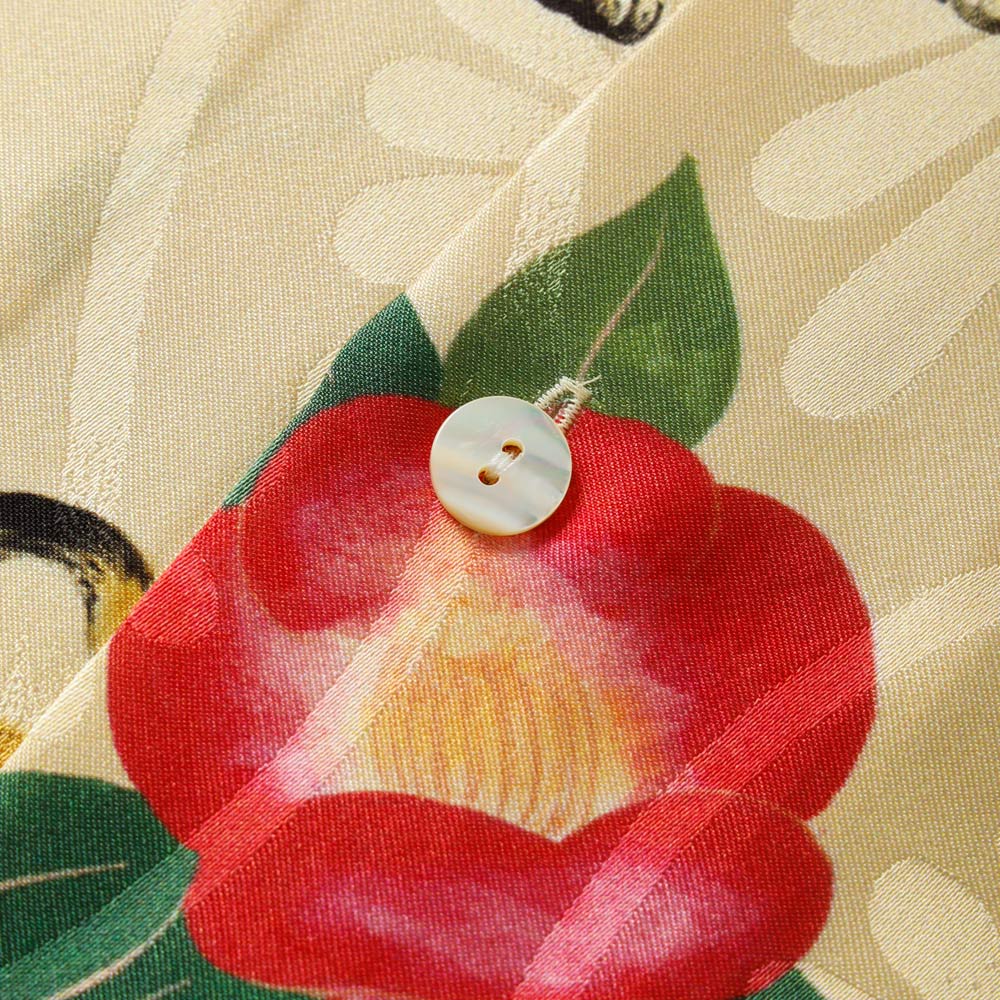 NIPOALOHA｜SILK ALOHA “TIGER CAMELLIA”