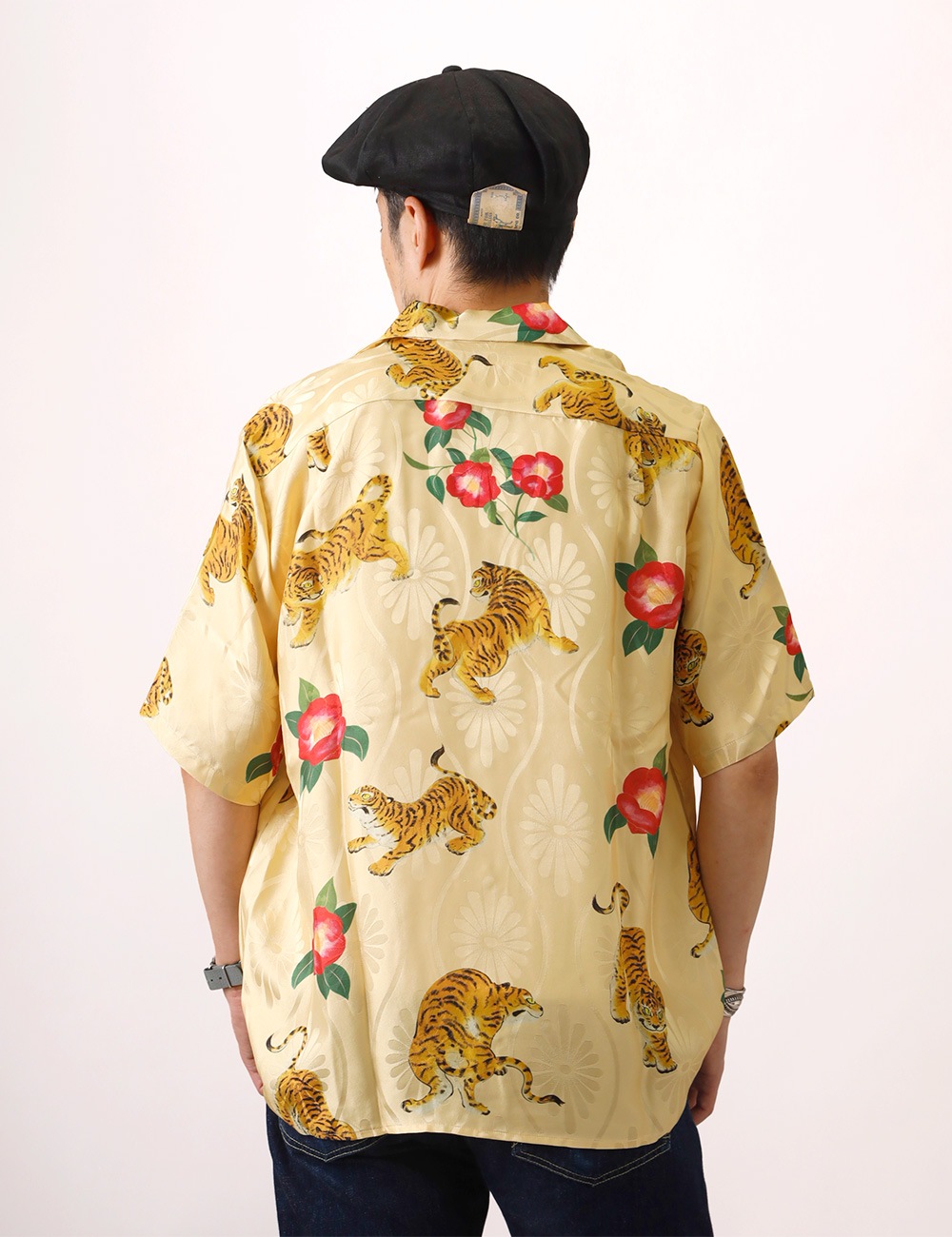 NIPOALOHA｜SILK ALOHA “TIGER CAMELLIA”