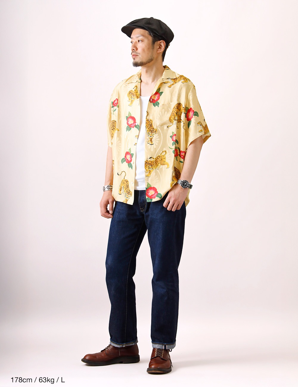 NIPOALOHA｜SILK ALOHA “TIGER CAMELLIA” | 大人のアメカジ｜HEATH公式