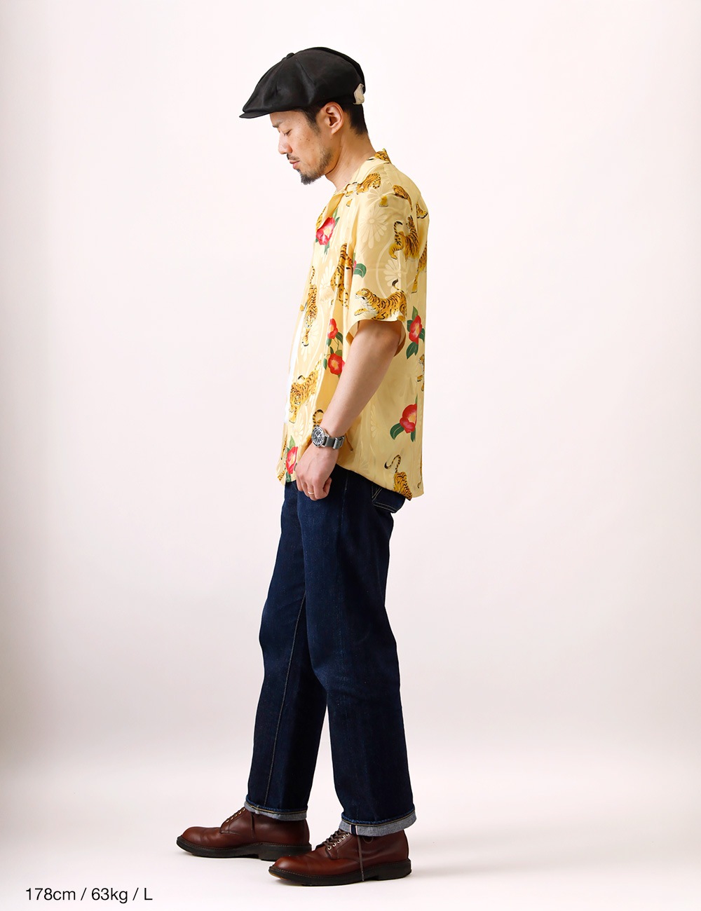 NIPOALOHA｜SILK ALOHA “TIGER CAMELLIA”