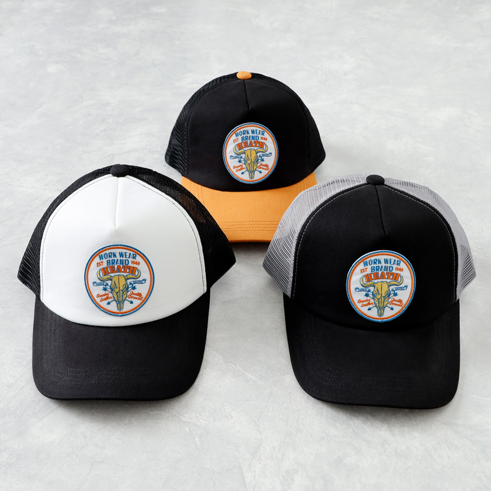 【HEATH】ORIGINAL MESH CAP オリジナルメッシュキャップ